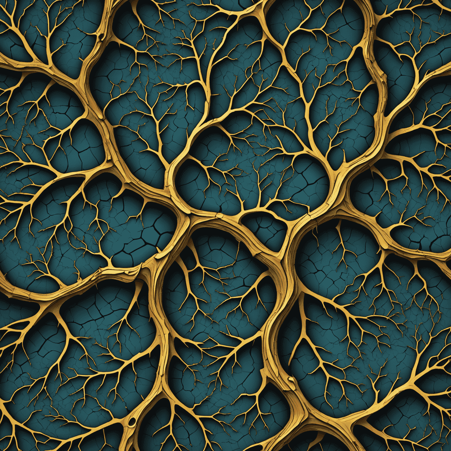 Visualization of fractal patterns in earthquake fault lines and aftershock distributions, showing intricate branching structures reminiscent of lightning or tree roots